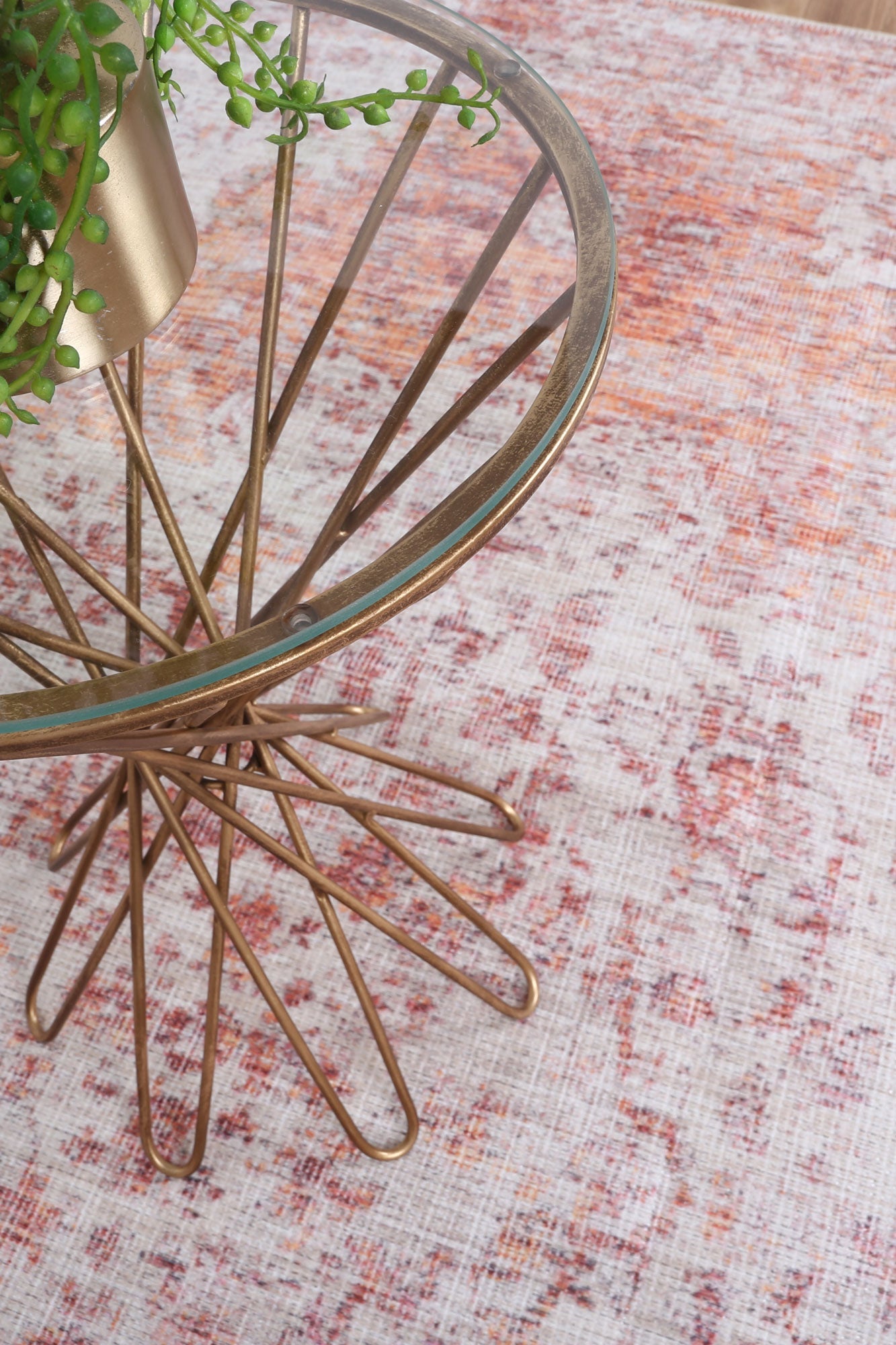 Senlis Sunset Mandarin in Orange & Pink Rug