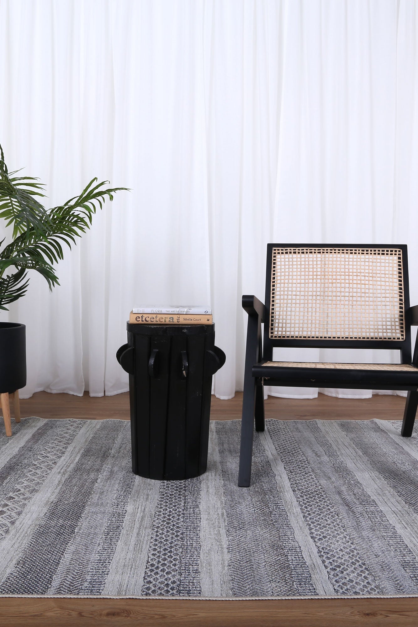 Kalahari Shadows Ash in Grey Rug