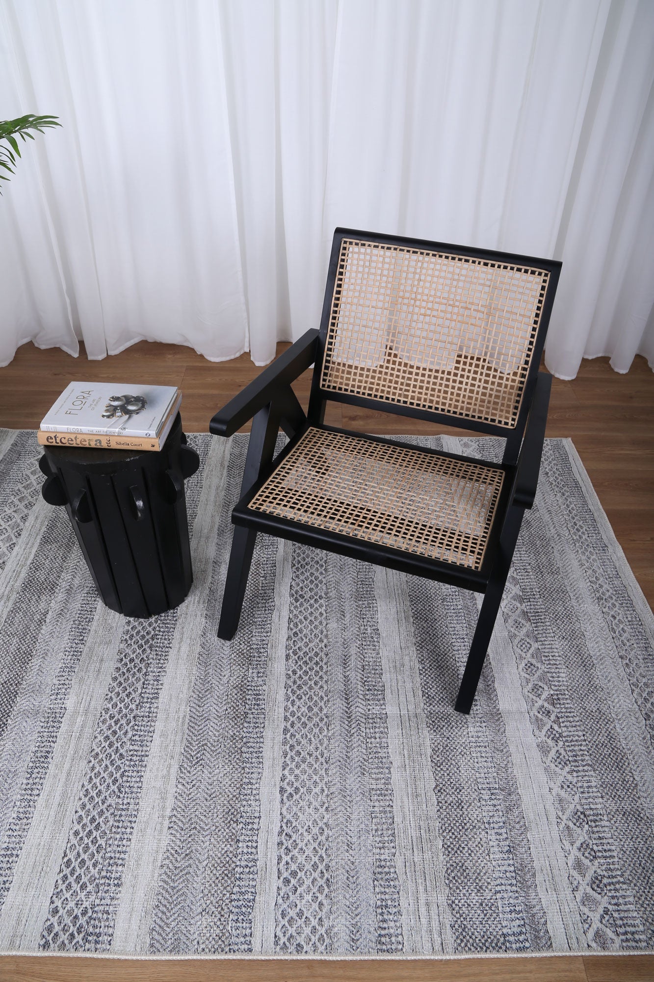 Kalahari Shadows Ash in Grey Rug