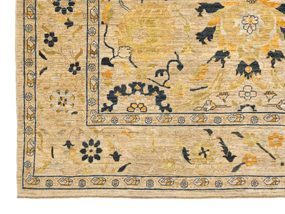 Afghan-made Oushak (9'01"x11'10")