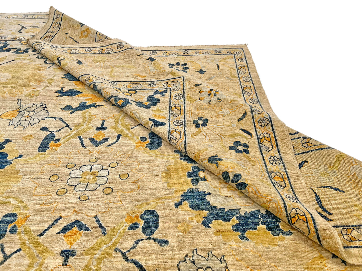 Afghan-made Oushak (9'01"x11'10")