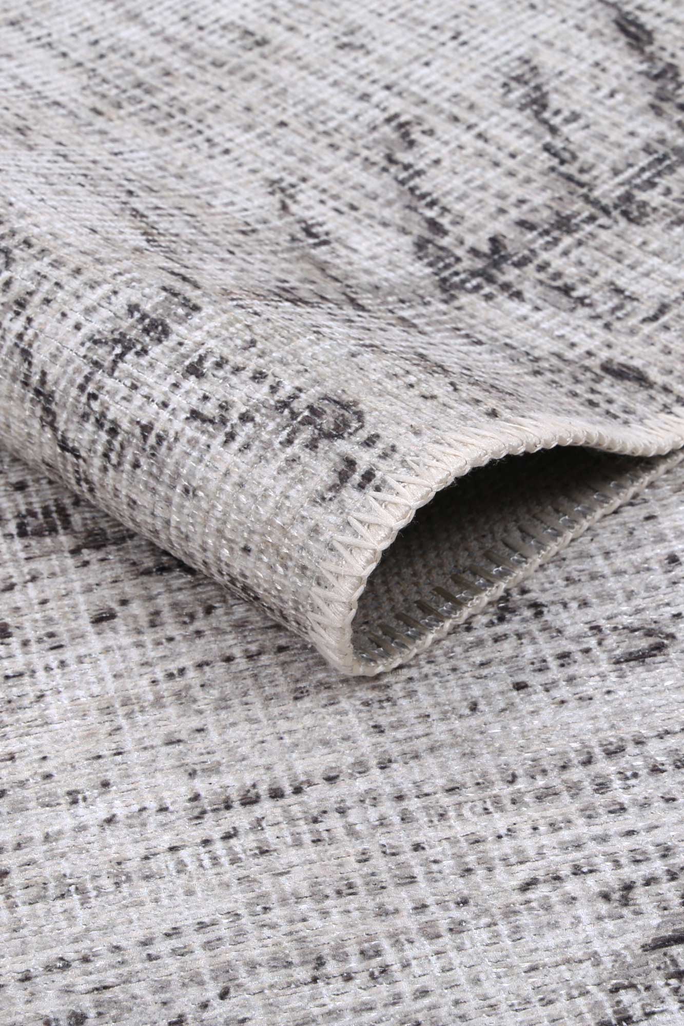Wild Congo Distressed Look in Grey : Runner Rug