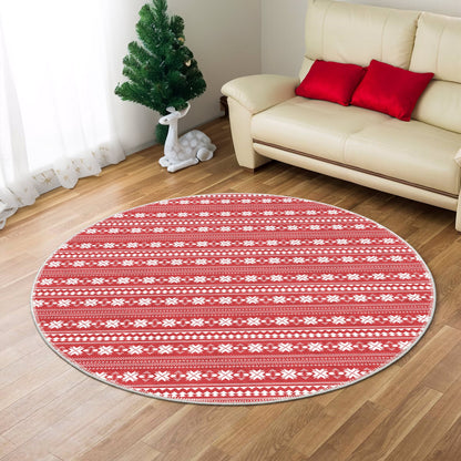 Lavender Christmas Rug