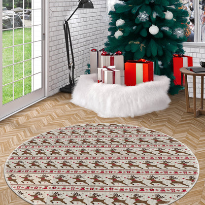 Forsythia Christmas Rug