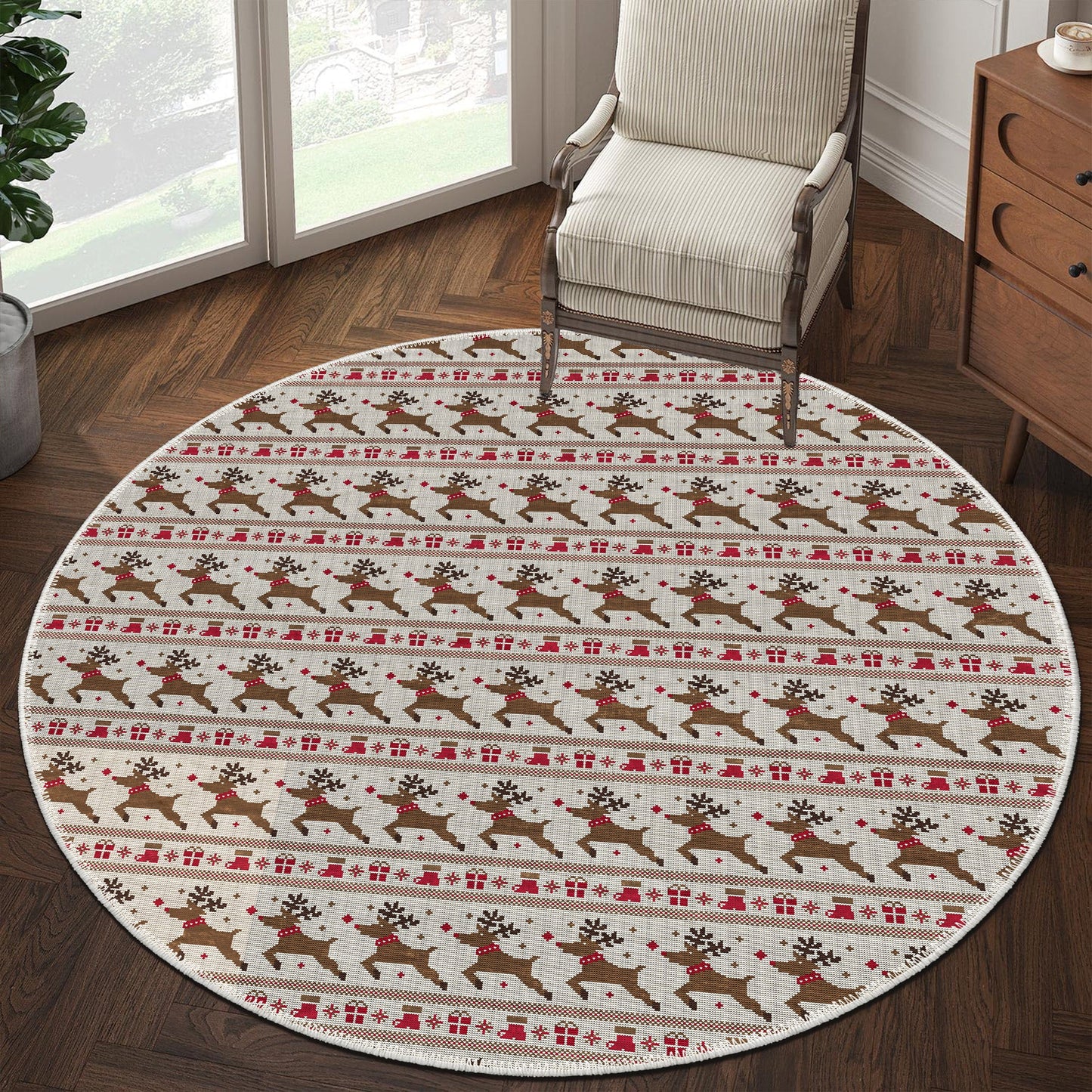Forsythia Christmas Rug
