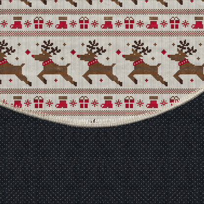 Forsythia Christmas Rug