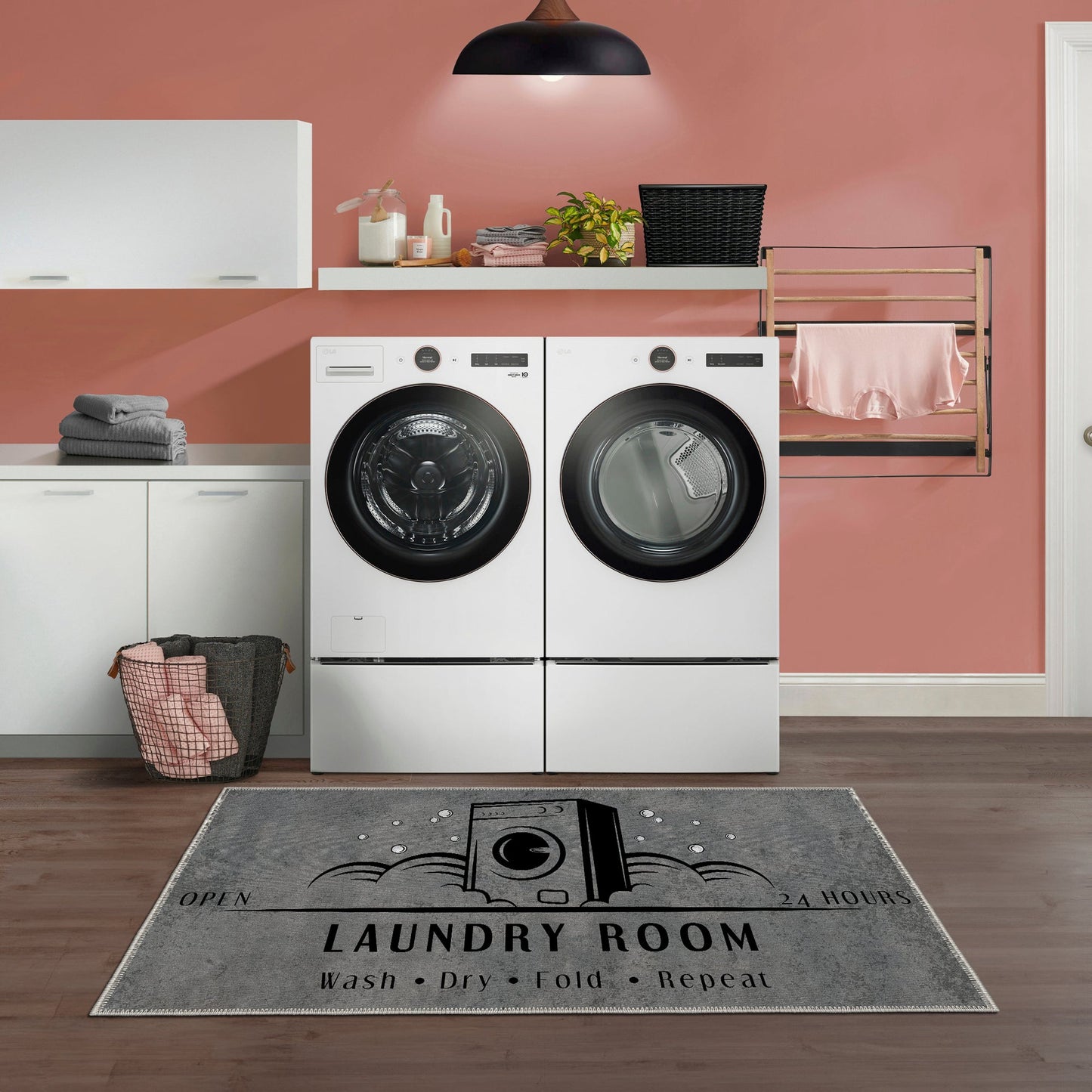 Leo Laundry Room Rug