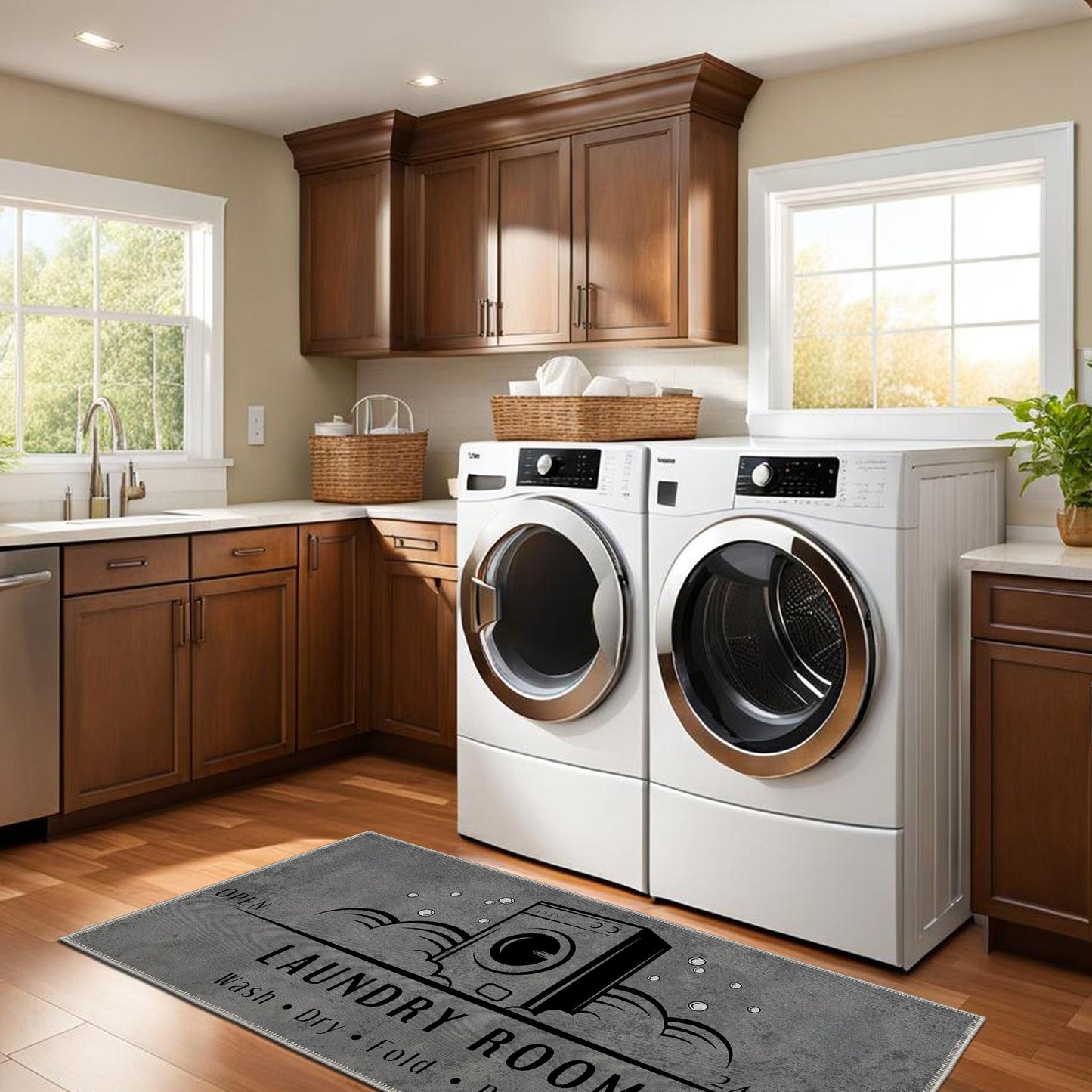 Leo Laundry Room Rug