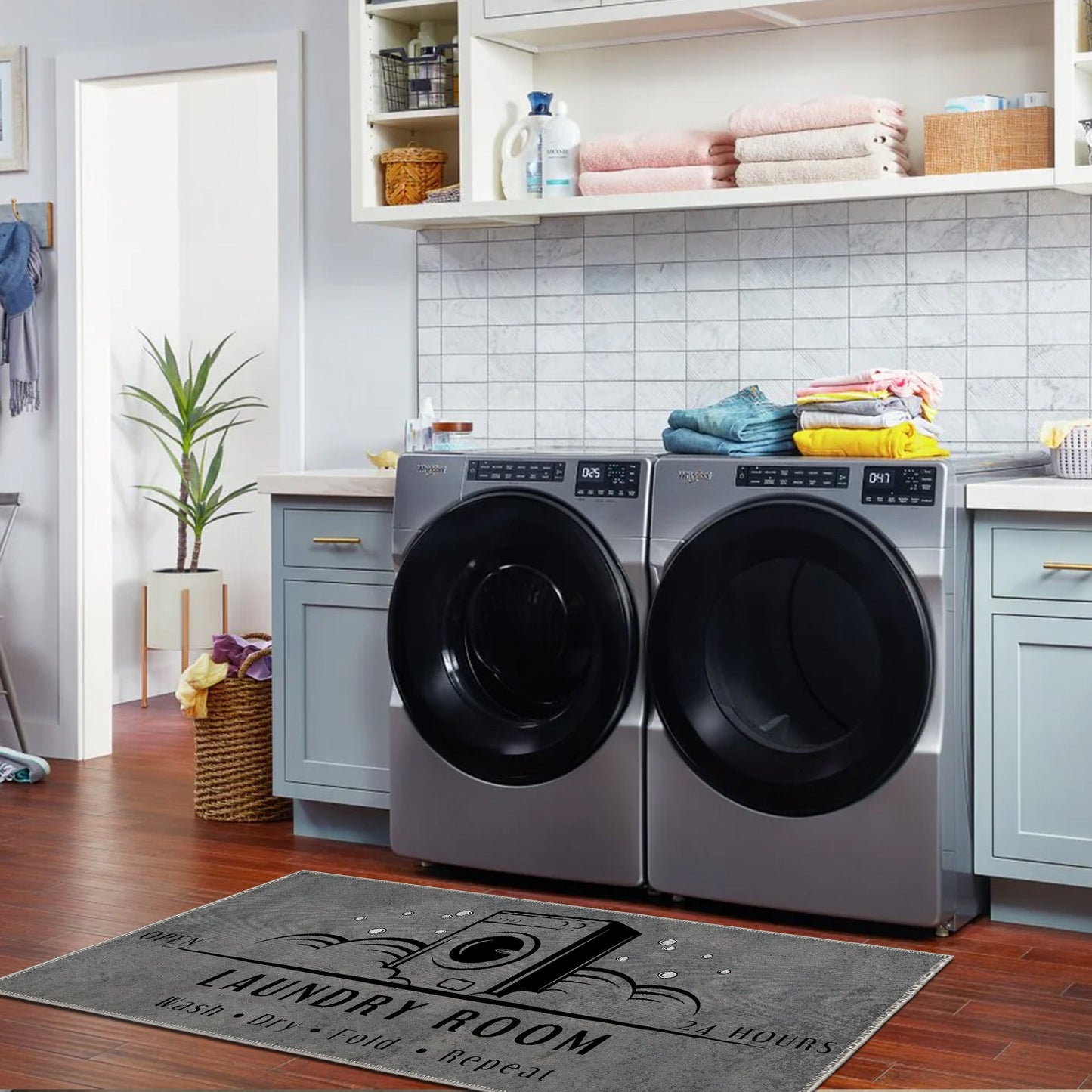 Leo Laundry Room Rug