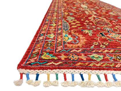 Ariana (2'09"x8'03") red