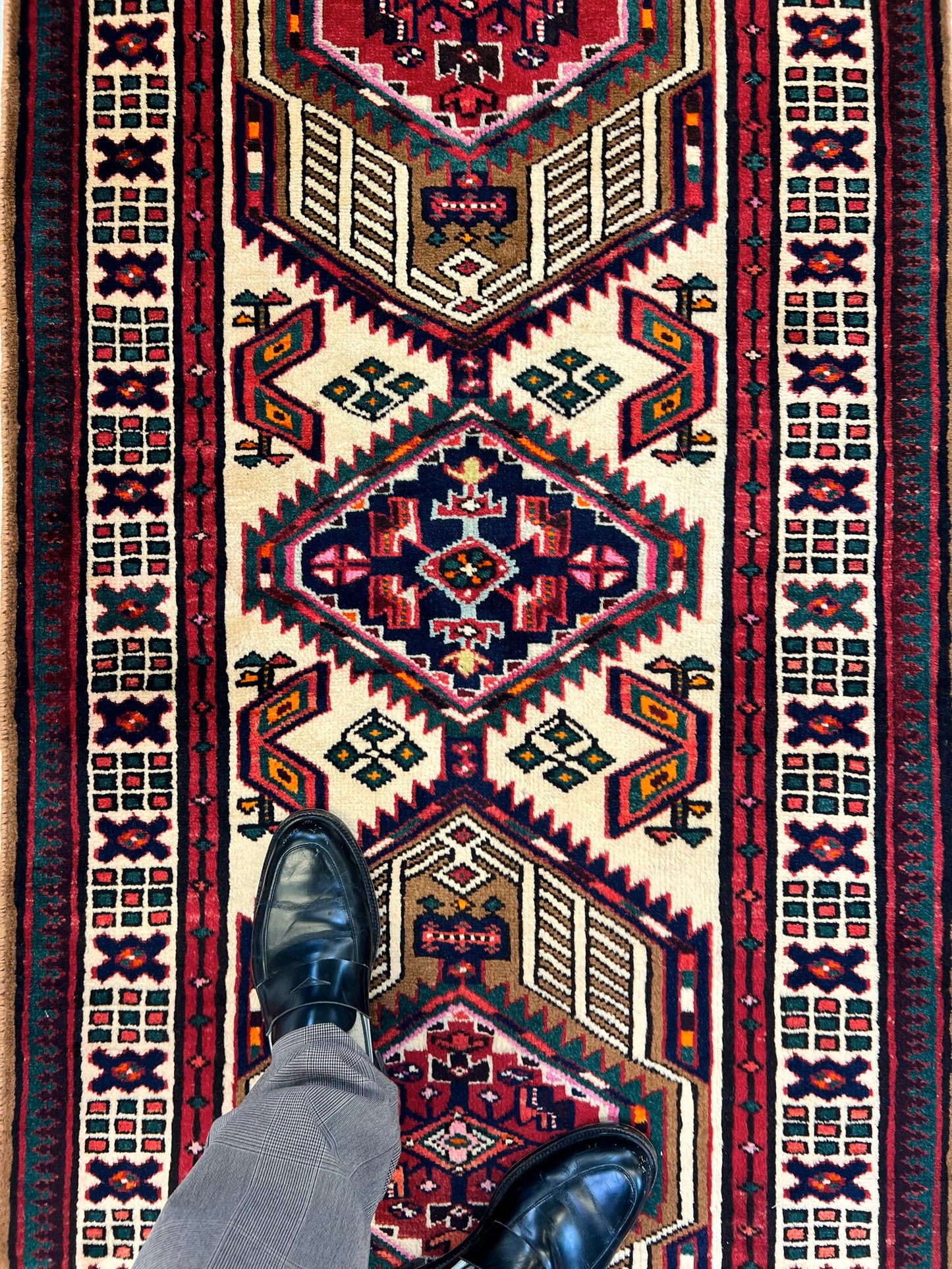 Persian Serab (2'06"x6'09") camel/ivory