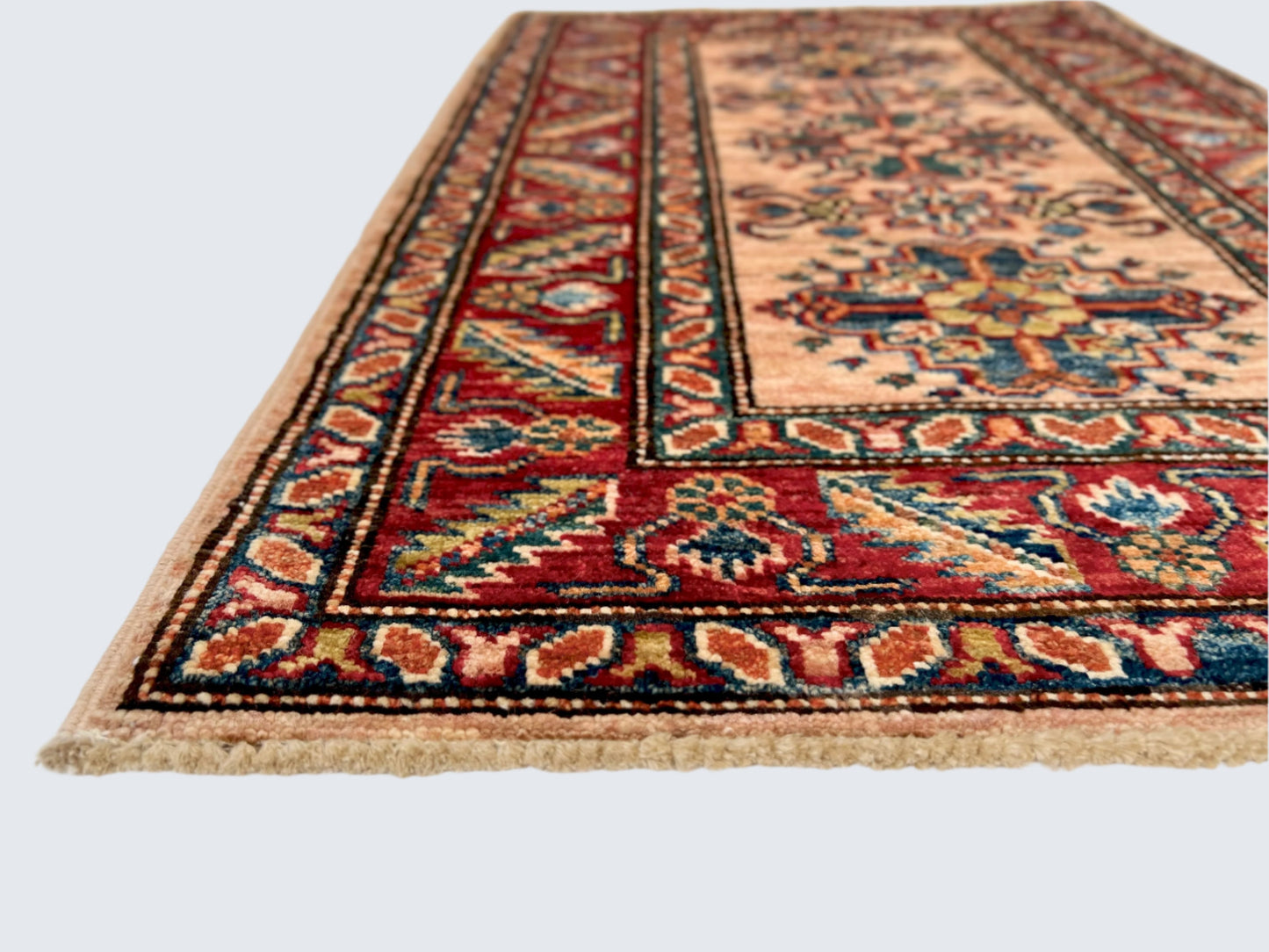 Super Kazak (1'11"x3'00") adobe/red
