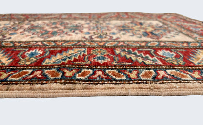 Super Kazak (1'11"x3'00") adobe/red