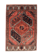 Afghan Ersari Turkomen (2'01"x3'01") red/blue
