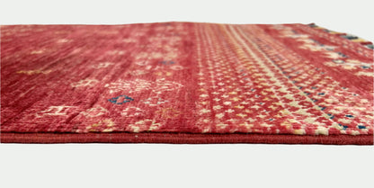 Afghan Gabbeh (1'11"x3'01") red