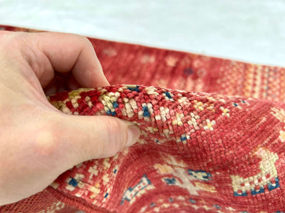 Afghan Gabbeh (1'11"x3'01") red