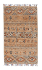 Afghan Gabbeh (2'00"x3'02") adobe/multicolor