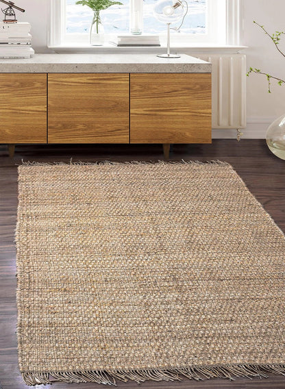 Multi Size Hand Woven Flat Weave 100% Jute Ineas Traditional Oriental Area Rug