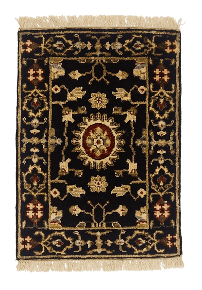 Indo-Persian wool (2x3) black