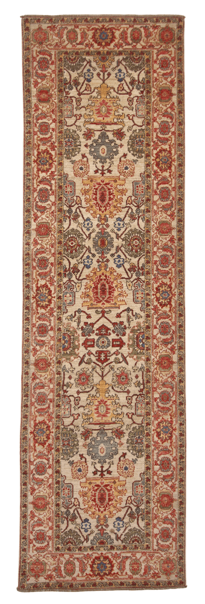 Afghan Serapi (3'00"x10'07") runner