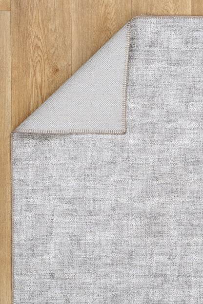 Urban Zinc Solid Area in Grey Rug