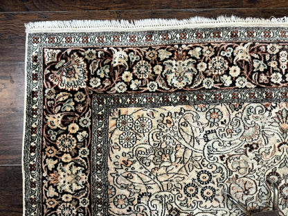 Silk Indian Kashmiri Rug 6x9