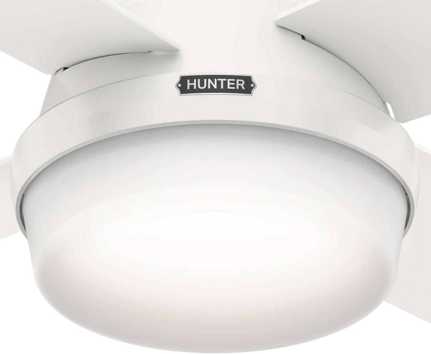 44-Inch LED Low-Profile Ceiling Fan With Remote Control