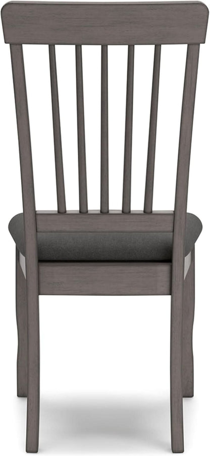 Shullden Gray Spindle Back Dining Chairs Set Of 2
