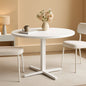 Snow White Round Dining Table 31 Inch Diameter Seats Four