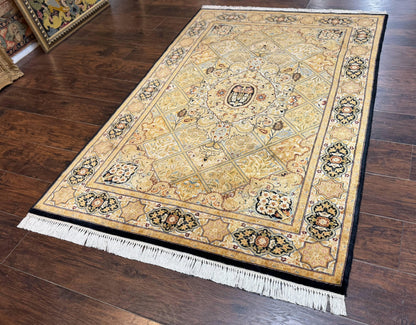 Pak Persian Rug 4x6, Panel Design