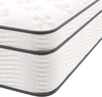 Queen Hybrid Mattress 14 Inch Memory Foam Wrapped Coils