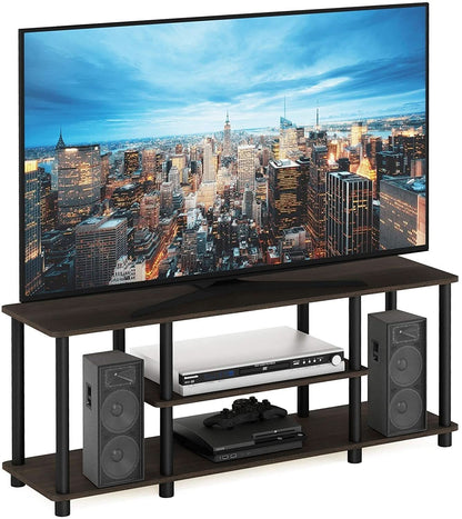 Turn-N-Tube 3-Tier TV Stand For 50-Inch TV No Tools Assembly