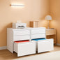 Locking 3-Drawer Rolling File Cabinet For Home Office