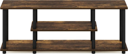 Three-Tier TV Stand Up To 50-Inch TV Tool-Free Assembly
