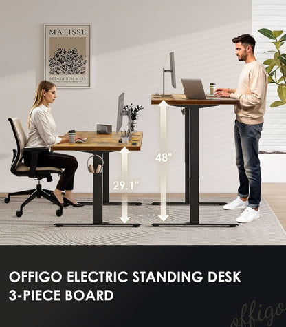 Electric Standing Desk 71 Inch Height Adjustability