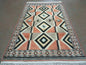 4' X 6' Vintage Handmade Turkish Melas Oushak Wool Rug Carpet Mehrab Red Nice