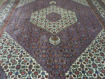 8' X 10' Vintage Fine Handmade India Wool Rug Hand Knotted Carpet Detailed Nice
