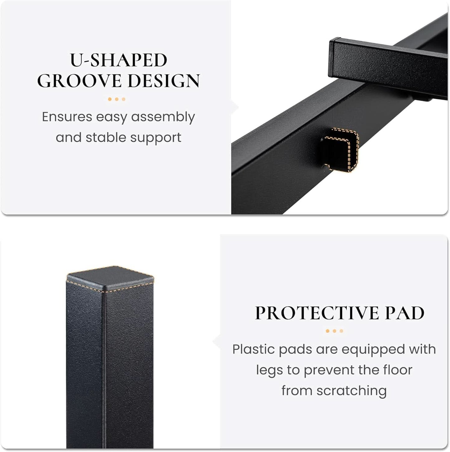 Twin Platform Bed Frame With Under Bed Storage Industrial Style