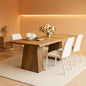 Oak Dining Table For 6 With Scratch Resistant Coating