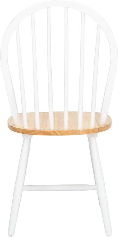 Farmhouse 18 Inch Black Spindle Back Dining Chairs Set Of 2