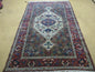 4' X 7' Vintage Handmade Turkish Floral Orient Medallion Wool Veg Dye Rug Nice