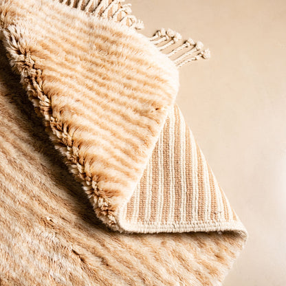 Gravity Center - Luxury Shag Moroccan Rug