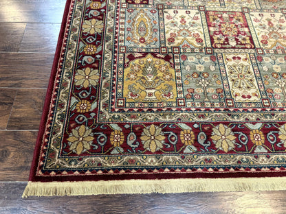 Karastan Rug 5.9 x 9 Antique Legends Bakhtiyari#2200-202, Karastan Area Rug, Wool Pile Vintage Karastan Carpet