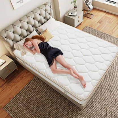 King Hybrid Mattress Twelve Inches CertipurUS Memory Foam