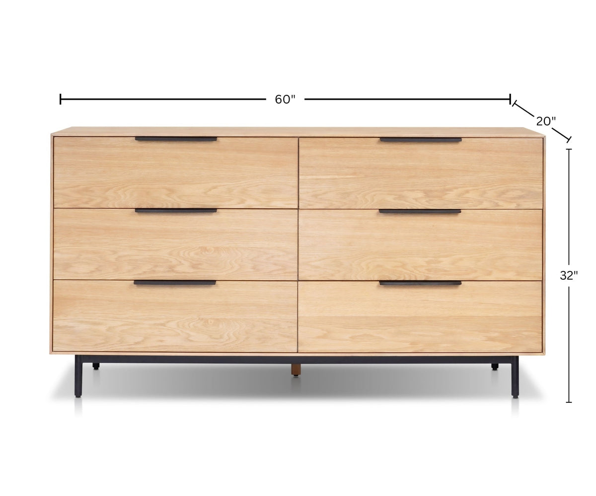 Akira Dresser, Light Oak
