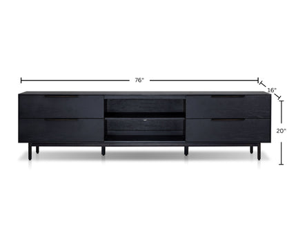 Akira TV Console, Black