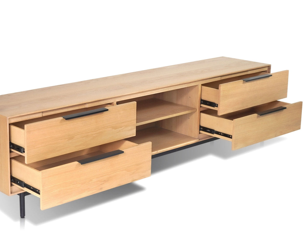 Akira TV Console, Light Oak