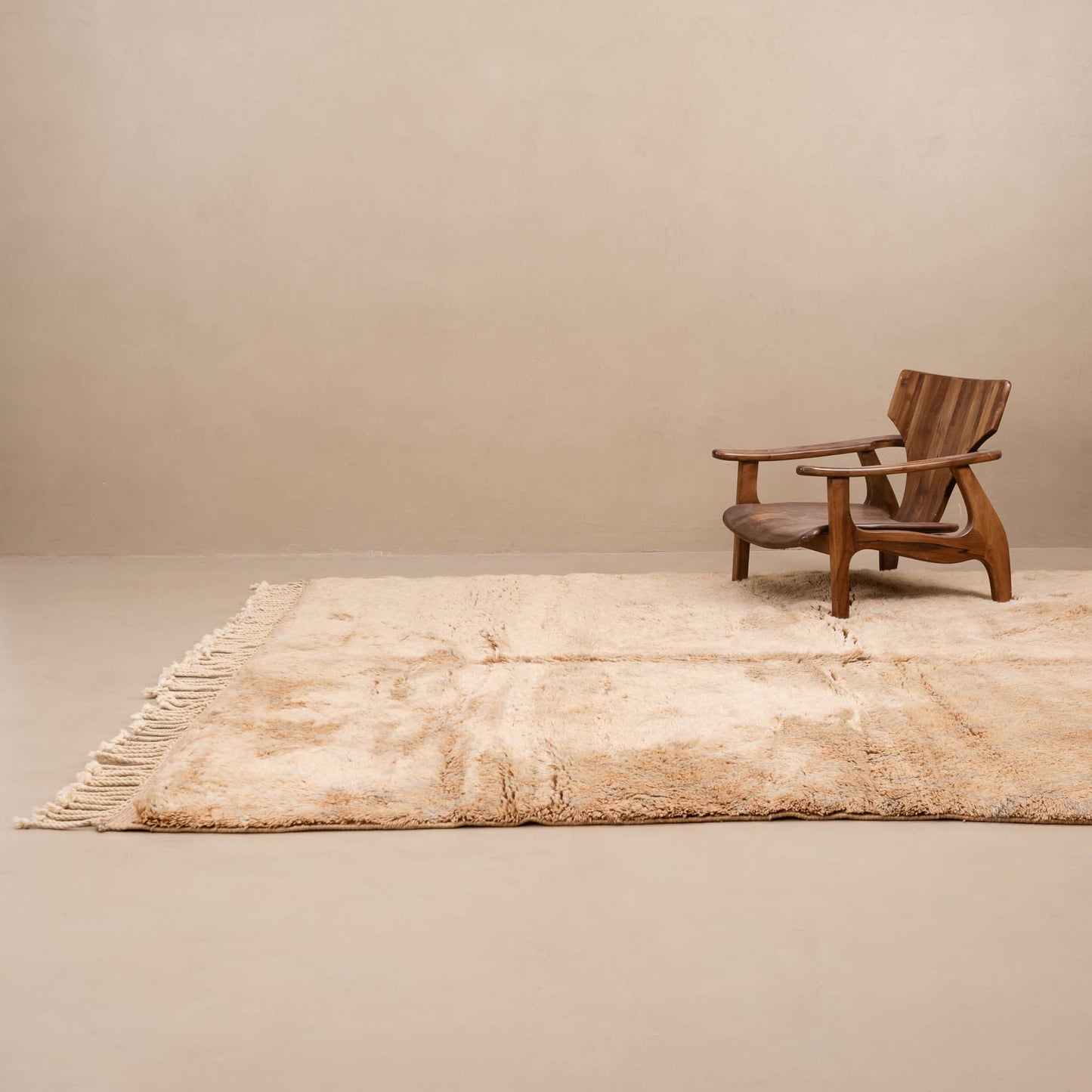 Golden Hush - Luxury Shag Moroccan Rug