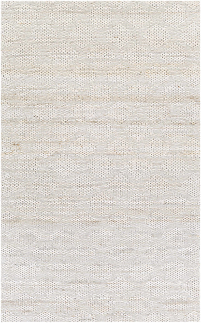 Angaston Beige Hand-Woven Jute Rug