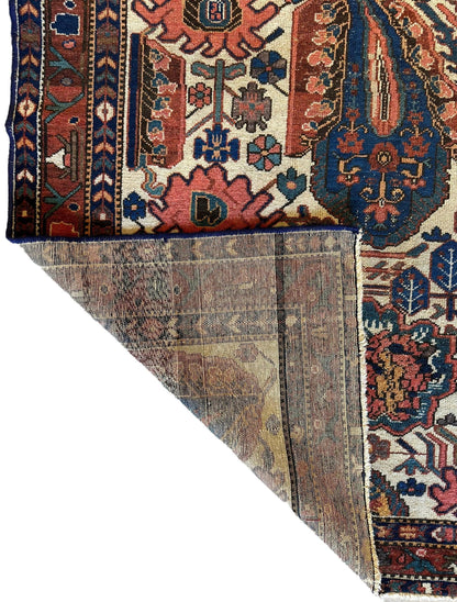 Antique Persian Malayar Circa 1900 4’10 x 6’7”